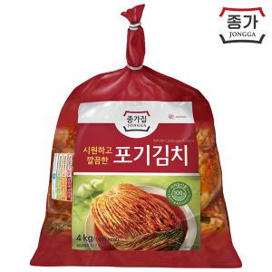 종가 포기김치 4kg 1개