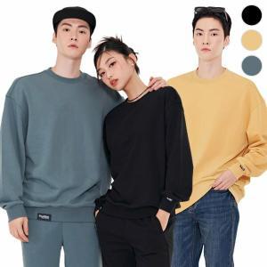 [체이스컬트]공용 POINT라벨 데일리 맨투맨 T-SHIRT/3Color