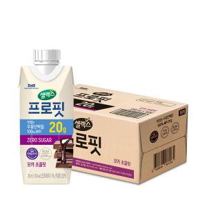 셀렉스 프로핏 모카 초콜릿, 250ml, 18개