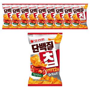 닥터유 단백질칩 칠리살사 60g, 10개