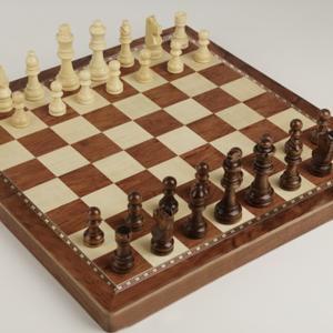 재미있는보드게임 접이식 자석체스판 원목체스말 CHESS