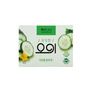 크리오 동산 오이 화장 세안 비누 100g X 1개