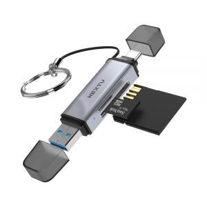 NEXTU 카리미 USB-A,C타입 SD Micro SD OTG지원 멀티 카드리더기 (9723TC-OTG) YS