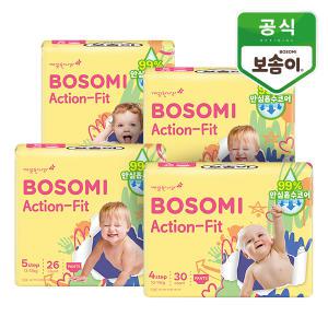 NEW 보솜이 액션핏 팬티 기저귀 1BOX