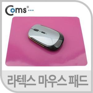 [신세계몰]Coms 마우스 패드라텍스 재질 핑크 (W765D3D)