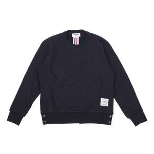 센터백 스트라이프 크루넥 풀오버 MJT085A-03377 415 (NAVY)