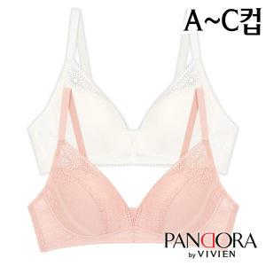 [판도라by비비안]풀레이스 노와이어 저중심 풀컵몰드브라1종(PBR7157V)75A-85C