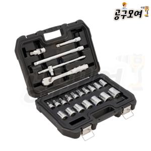 디월트 DWMT19241 1/2인치 드라이브 소켓 세트 22PCS (Metric)