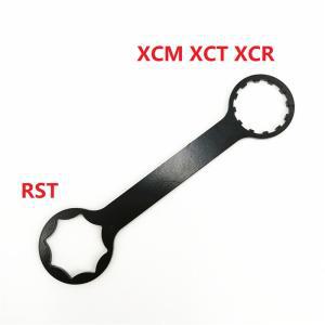 XCR XCM XCT RST 댐퍼 프리로드 제거 설치 렌치 자전거 포크 댐핑 조정 노브 이중 사용 렌치 포크 수리 도구 XCR XCM XCT RST