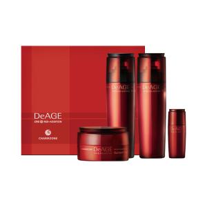 참존 디에이지 레드 에디션 3종 기획세트 (스킨 토너 130ml 1개 + 에멀젼 130ml 1개 + 뉴트리언트 크림 50ml 1개)