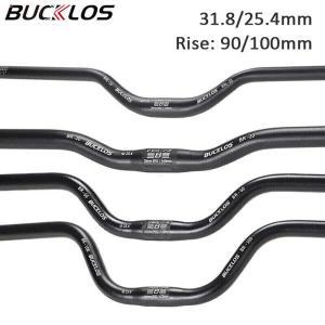 BUCKLOS 산악 자전거 하이 라이저 바 620 MTB 알루미늄 합금 핸들 90mm,