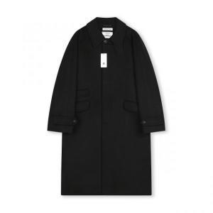 BESLOW OVERSIZED CMERE BALMACAAN COAT BLACK OVCABACOBL 351844