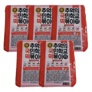 추억의 국민학교 떡볶이 오리지널 600g x 5개