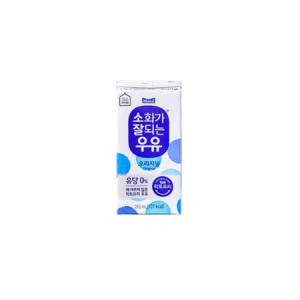 매일유업 소화가 잘되는 우유 오리지널 190ml 48개