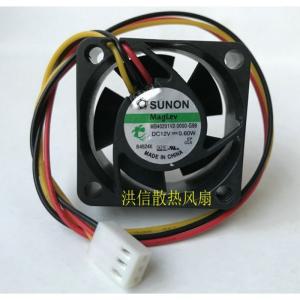 SUNON MB40201V2-0000-G99 무소음 CPU 쿨러 팬, DC 12V 0.6W,