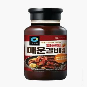 청정원 화끈한 매운갈비 양념 500G