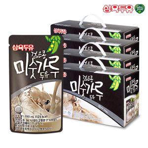 삼육두유 검은콩 미숫가루 두유 190ml 60팩