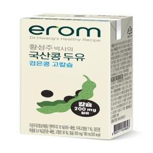 이롬황성주 검은콩고칼슘두유190ml x 96팩