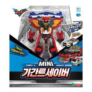 [영실업][무료배송]또봇V MINI 기간트세이버(4단 합체)/미니기간트세이버