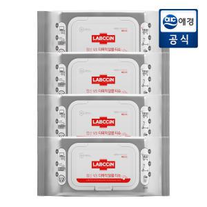 랩신 다목적 알코올티슈 50매 x 4개