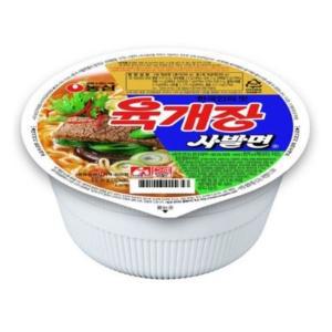 농심 육개장 사발면 86g X 24개