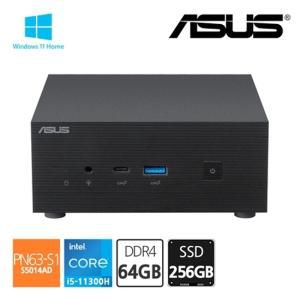 ASUS PN63-S1-S5014AD i5-11300H Win11 64G 256G 미니PC