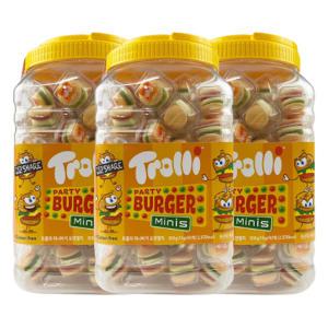 트롤리 TROLLI 미니 버거 젤리 900g x 3개