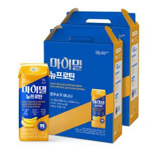 마이밀 마시는 뉴프로틴 로우슈거바나나, 190ml, 16팩, 2개