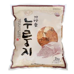 대용량 유명한 가마솥 누룽지 3kg 간편식 죽 아침밥