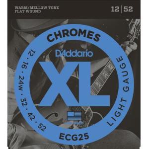 [프리버드] Daddario 일렉기타줄 Chromes Flat ECG25