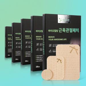 바이오힐링 근육 관절 패치 5박스 190EA