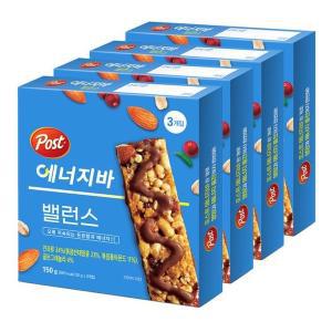 포스트 에너지바 밸런스 150g 4개