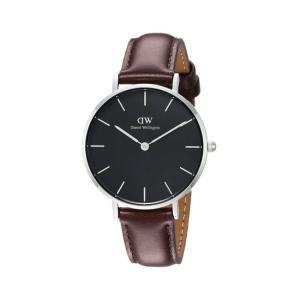 DW00100177(DW00600177)PETITE BRISTOL 여성 가죽 쿼츠 32mm