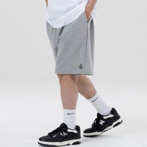 SYMBOL LOGO SWEAT HALFT  PANTS (MELANGE)