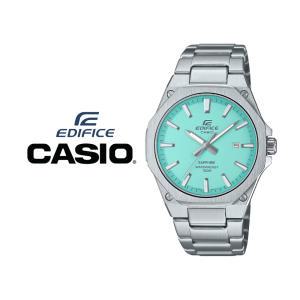 카시오 CASIO 에디피스 에얄오크 터콰이즈 남자 슬림 메탈시계 EFR-S108D-2B