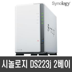 시놀로지 DS223j NAS 2베이 16TB (16TB x 1)  시놀로지 HAT3310 +공식파트너+