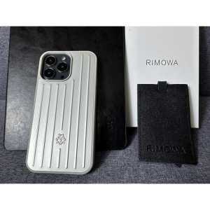 리코캐리 Rimowa 오마주 iphone 휴대폰 케이스 풀커버 실버 블랙