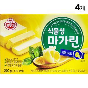 마가린(식물성 오뚜기 200g)X4