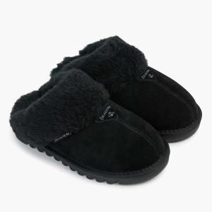 [베어파우](센텀시티점)(BEARPAW) ELARA MENS 남성 양털 블랙 슬리퍼  4종 택1 K2906001QD-M