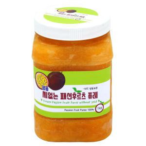 패션후르츠 퓨레1kg (씨없음)