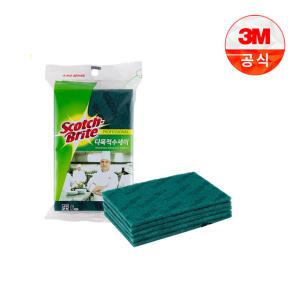 3M 96 다목적 수세미 5개입 스카치브라이트 프로페셔널