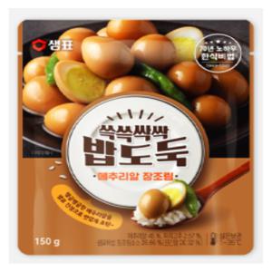 쓱쓱싹싹 밥도둑 메추리알 장조림 150g