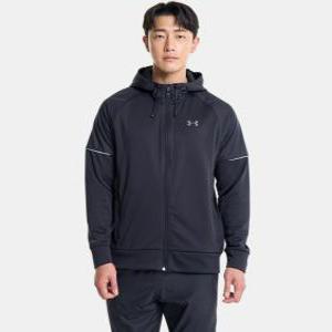 [언더아머 본사]남성 UA Armour Fleece 스톰 풀집 후디1373781-001