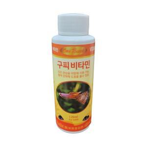 [기타]원터치 구피비타민 120ml 1개