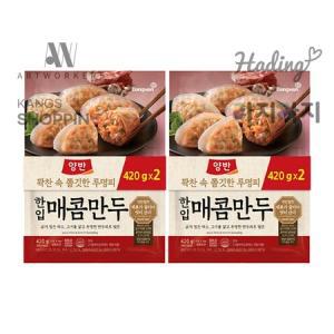 동원 투명한 한입매콤만두 420G X4봉