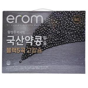 이롬 황성주박사의 국산약콩 두유 블랙5곡 고칼슘 190ml X 24개입