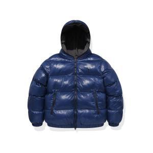 예일YALE PRIMALOFT REVERSIBLE ZIP UP PUFFER PADDING BLUE