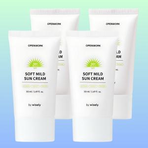 소프트 마일드 선크림 50ml 4개 무기자차 SPF50+ PA++++