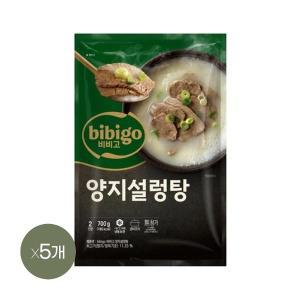 [CJ제일제당](냉동)비비고 양지설렁탕 700g x5개