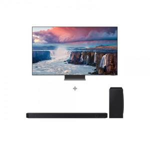 [삼성]전자 QLED TV KQ85QNC800FXKR + HW-Q800CKR 사운드바패키지 스탠드형 무료배송